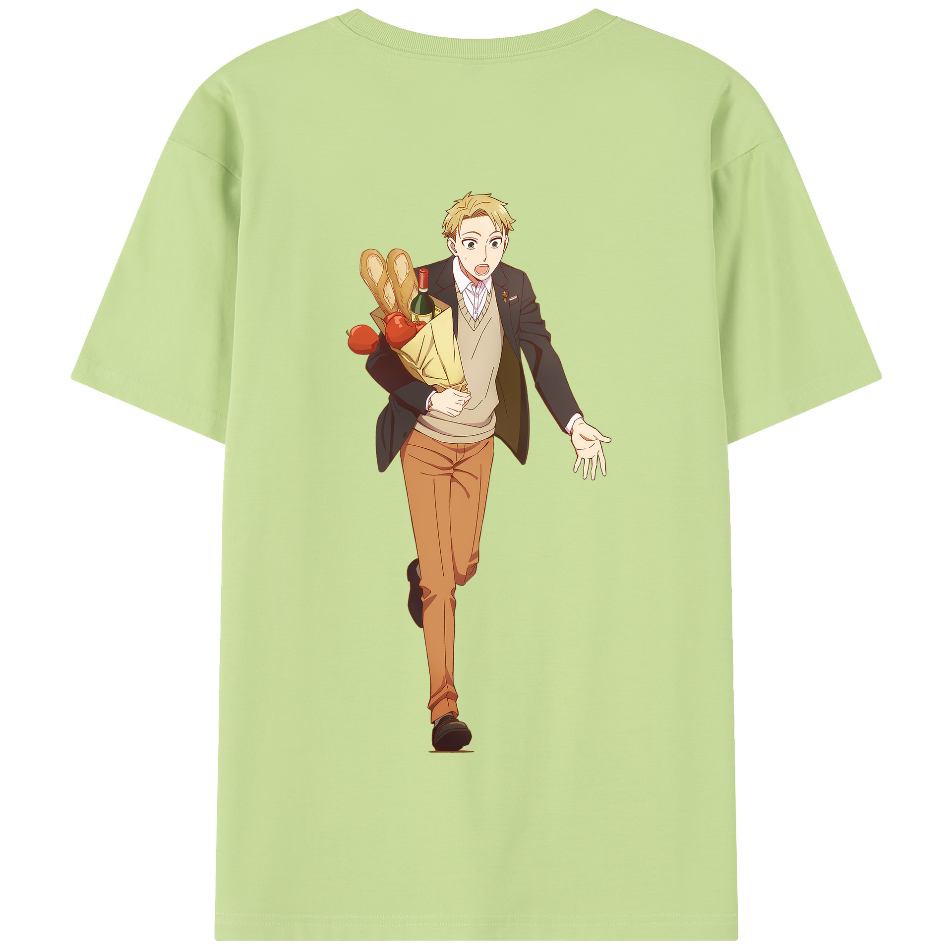 （画像用） SPY×FAMILY间谍家家酒 綿100％半袖Tシャツ（背面プリント）